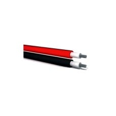 1x6mm2 saulės panelės Kabelis juodas